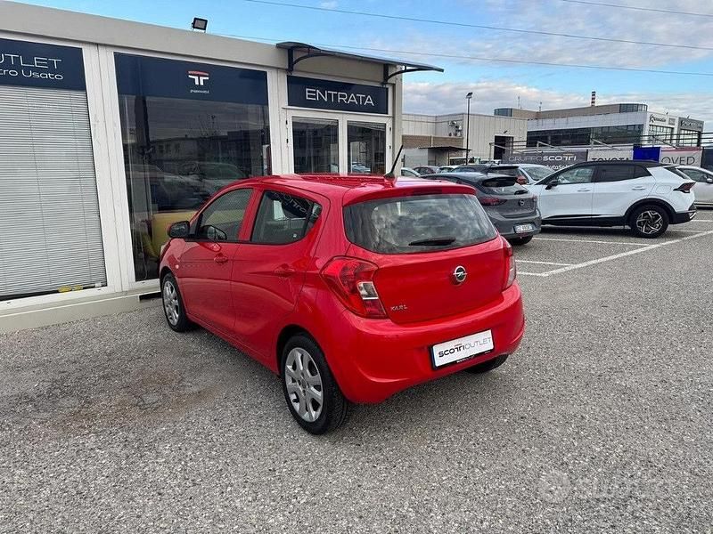 Usata Opel Karl 75 CV (55 kW) 2016 Rosso Utilitaria