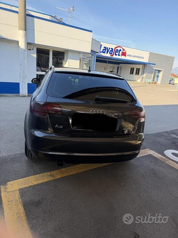 Usata Audi A3 2010 Nero Utilitaria