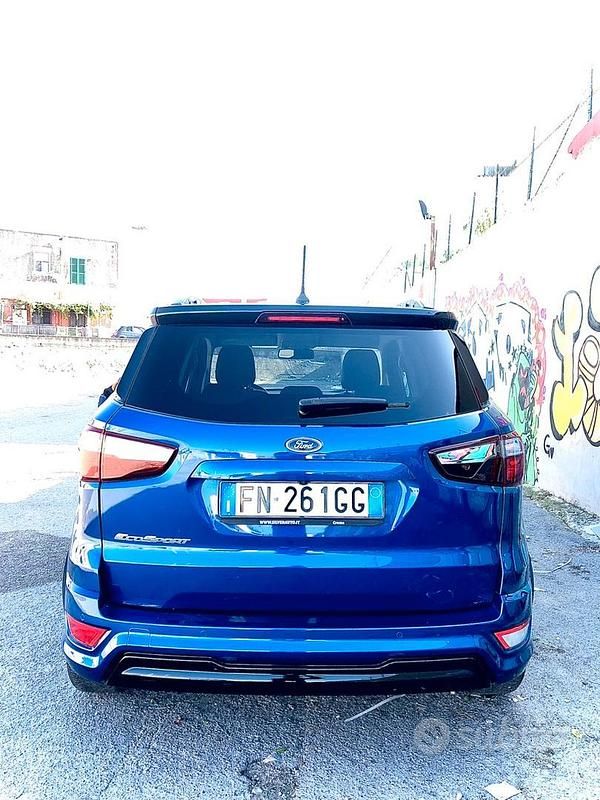 Usata Ford Ecosport ST-Line 99 CV (72 kW) 2018 Blu SUV