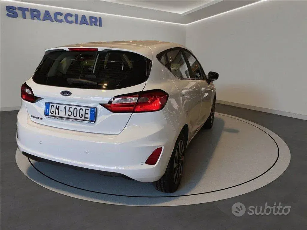 Usata Ford Fiesta Titanium 75 CV (55 kW) 2023 Bianco Utilitaria