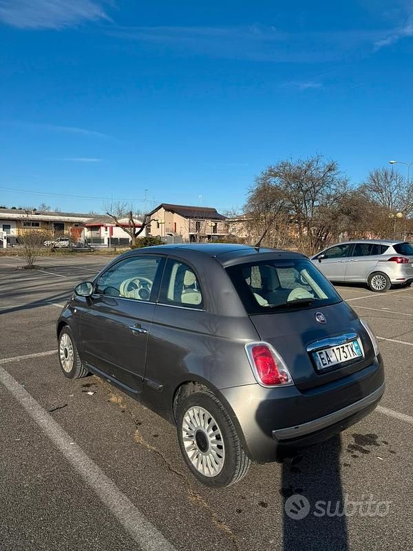 Usata Fiat 500 69 CV (50 kW) 2010 Grigio Berlina