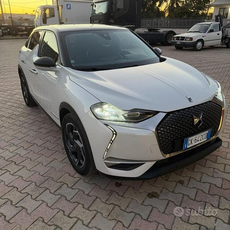 Usata DS Automobiles DS3 Crossback 130 CV (95 kW) 2022 Bianco SUV
