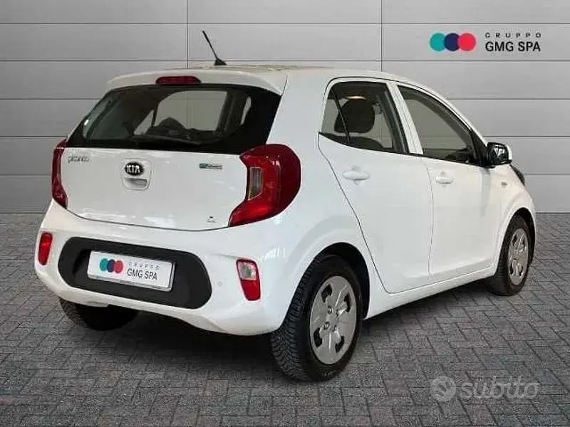 Usata Kia Picanto Active 65 CV (47 kW) 2020 Bianco Utilitaria