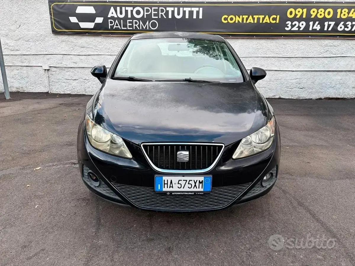 Usata Seat Ibiza SC Stylance 80 CV (58 kW) 2008 Nero Utilitaria