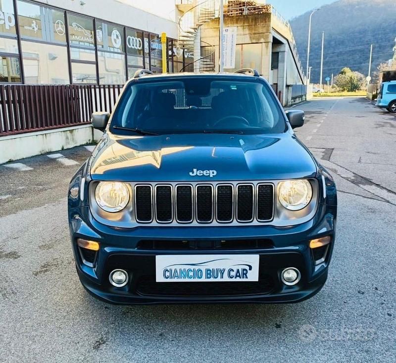 Usata Jeep Renegade Limited 131 CV (96 kW) 2021 Blu SUV