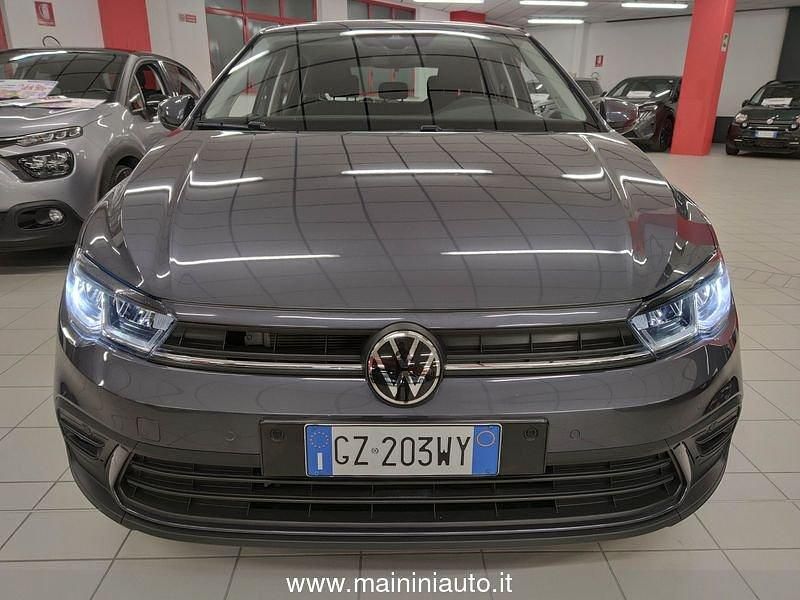 Usata VW Polo Life 95 CV (69 kW) 2025 Grigio scuro Utilitaria