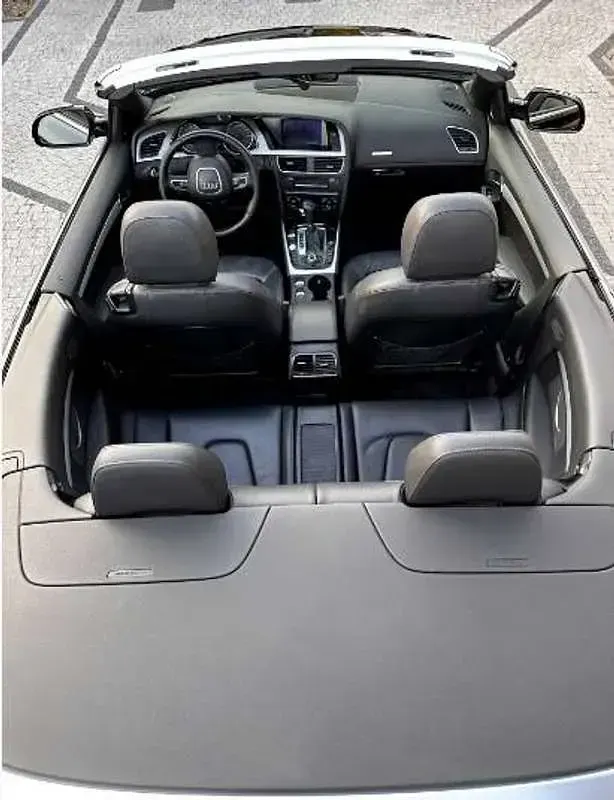 Usata Audi A5 Cabriolet Comfort 211 CV (155 kW) 2012 Nero Cabrio