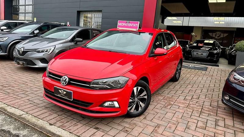 Usata VW Polo Comfortline 65 CV (47 kW) 2018 Rosso Berlina