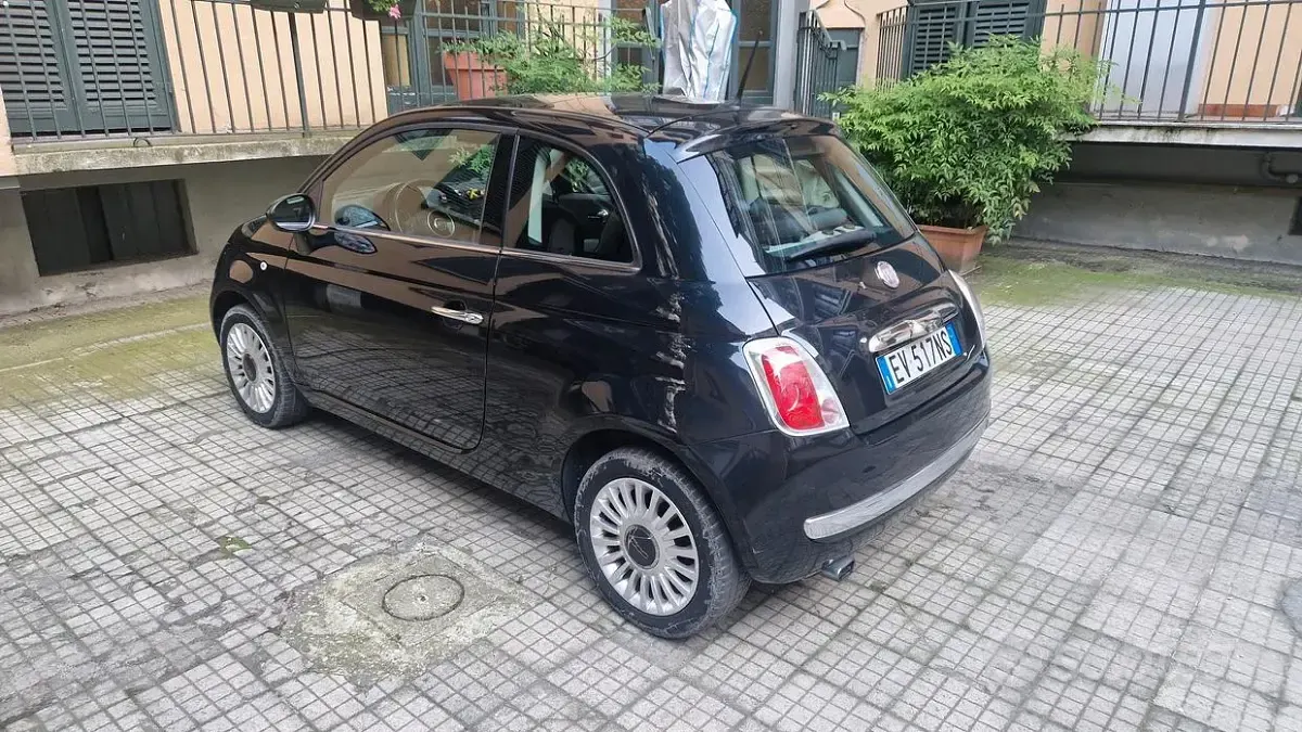 Usata Fiat 500 Lounge 69 CV (50 kW) 2014 Nero Berlina