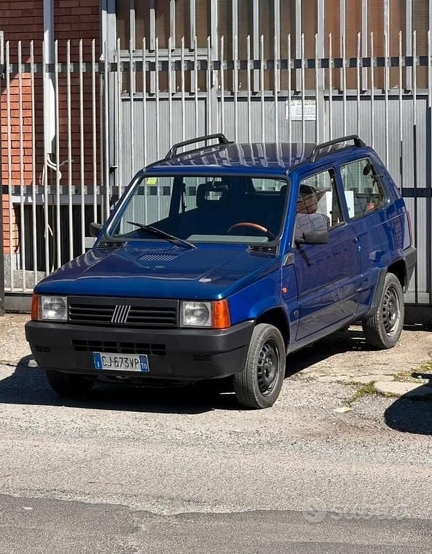 Usata Fiat Panda 54 CV (39 kW) 2003 Blu Utilitaria
