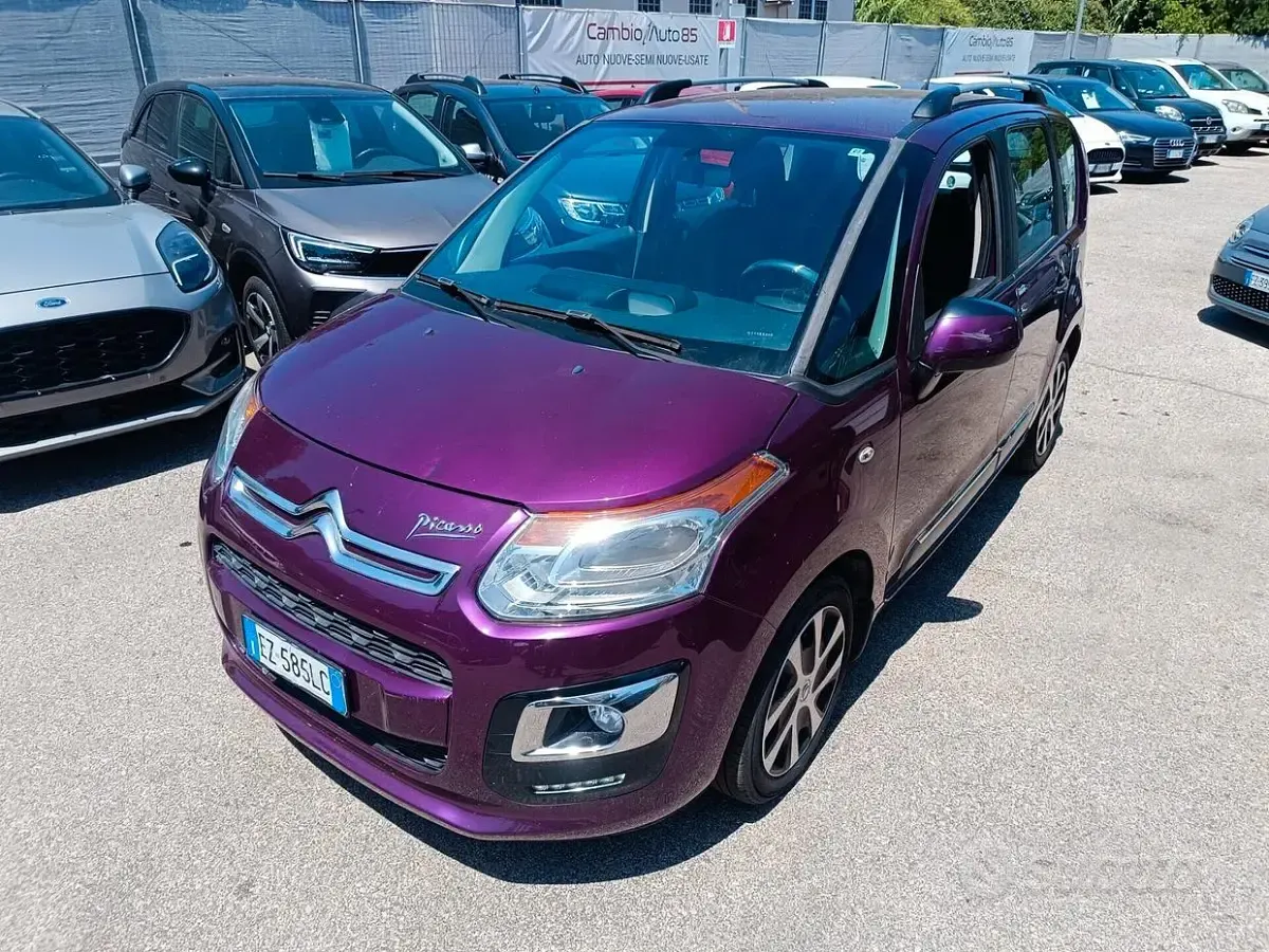 Usata Citroën C3 Picasso Exclusive 99 CV (72 kW) 2015 Viola Monovolume