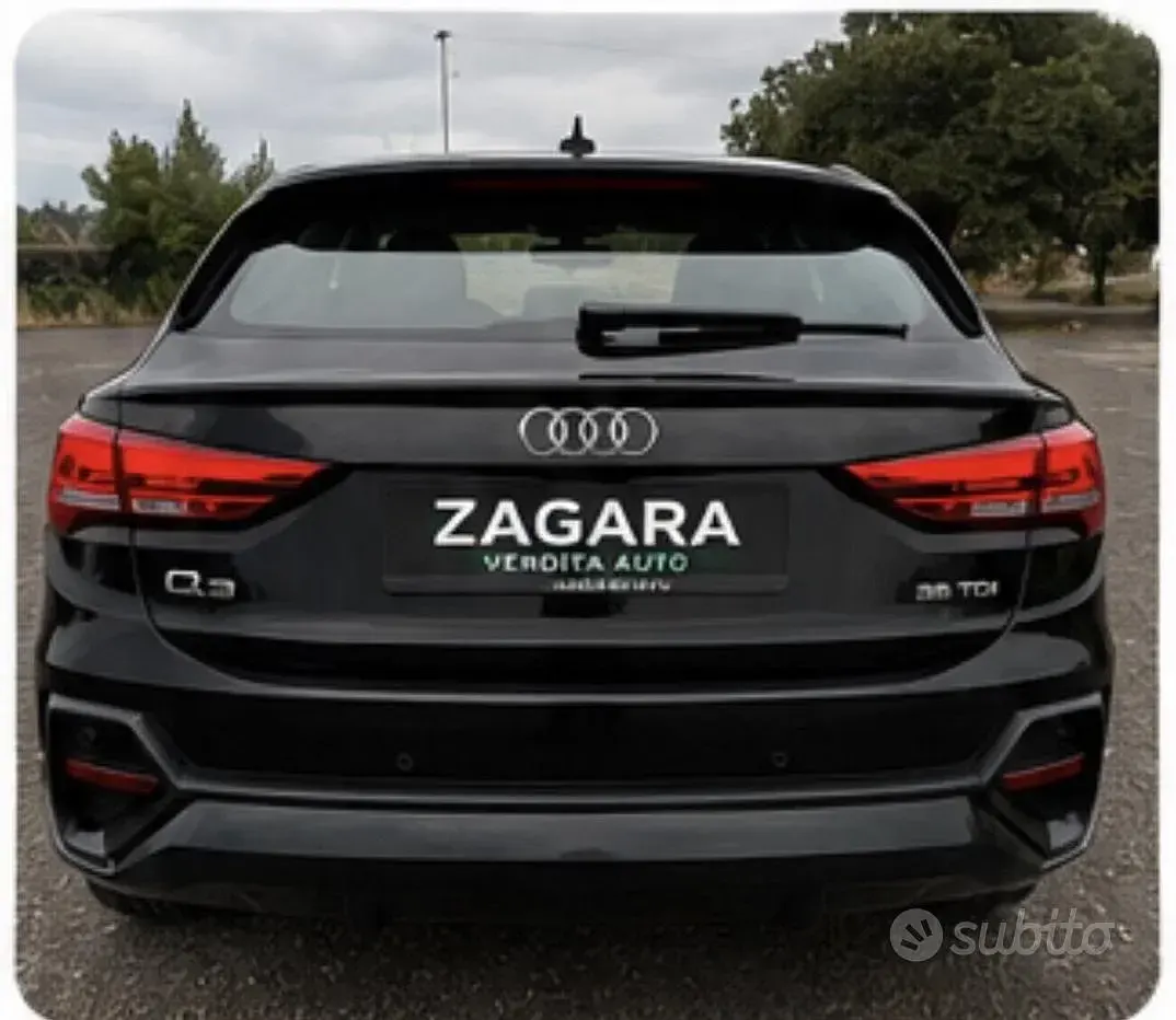 Usata Audi Q3 Sportback Ambiente 150 CV (110 kW) 2021 Nero SUV