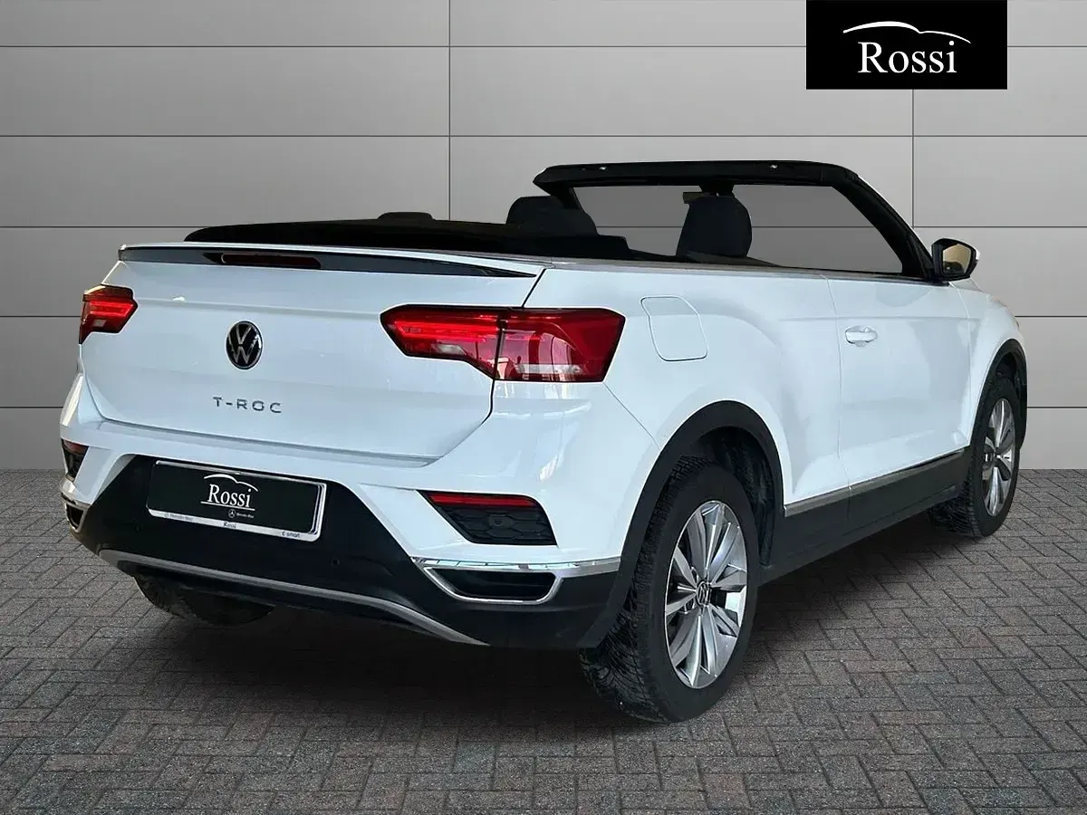 Usata VW T-Roc Cabriolet Style 116 CV (85 kW) 2020 Bianco Cabrio
