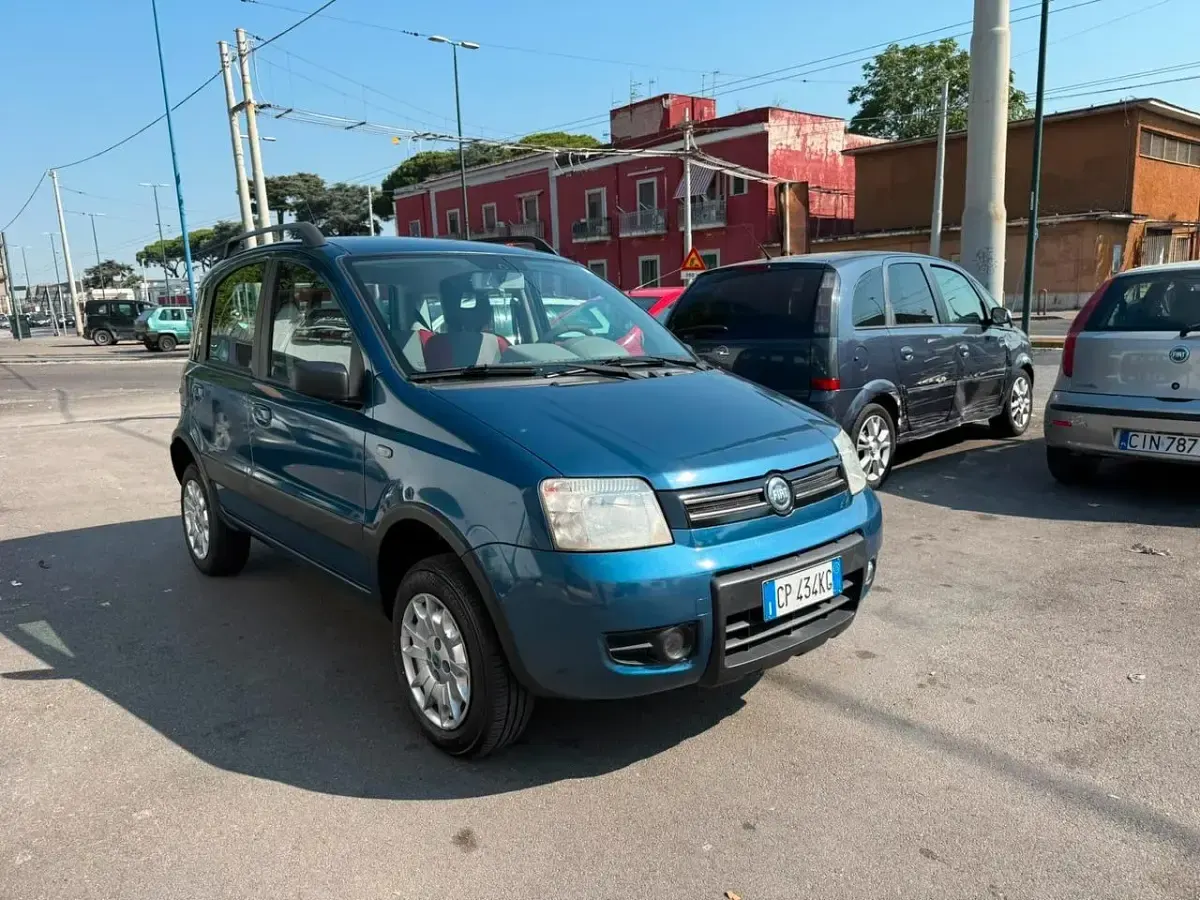 Usata Fiat Panda 4x4 59 CV (43 kW) 2005 Blu Utilitaria