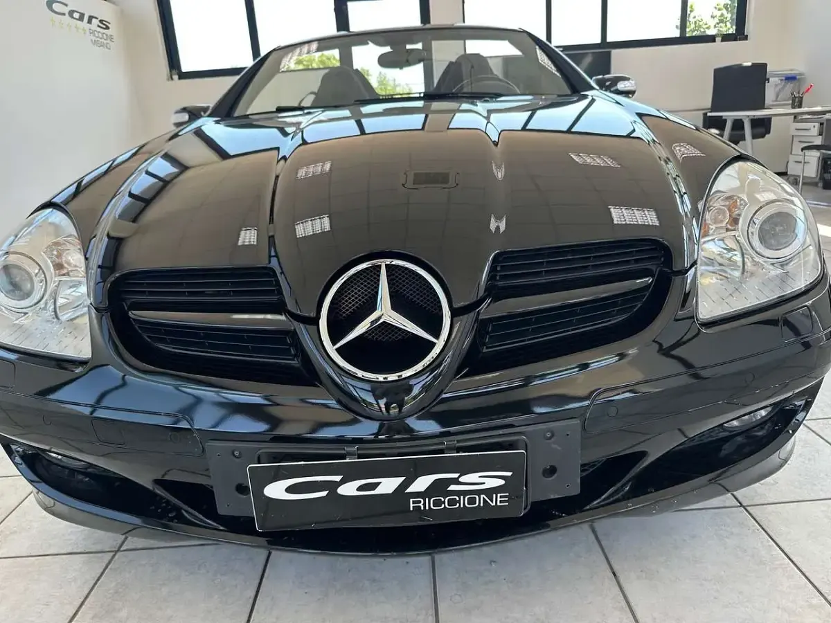Usata Mercedes SLK200 Edition 163 CV (119 kW) 2005 Nero Cabrio