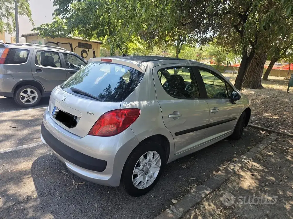 Usata Peugeot 207 73 CV (53 kW) 2007 Grigio Berlina