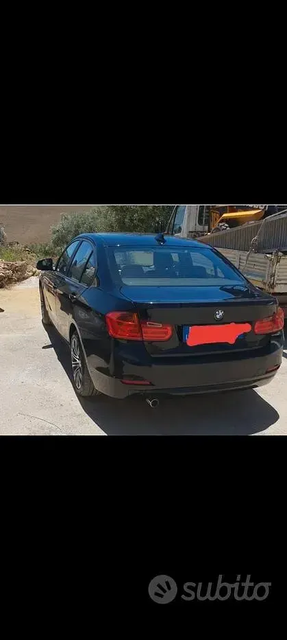 Usata BMW 316 116 CV (85 kW) 2012 Nero Berlina