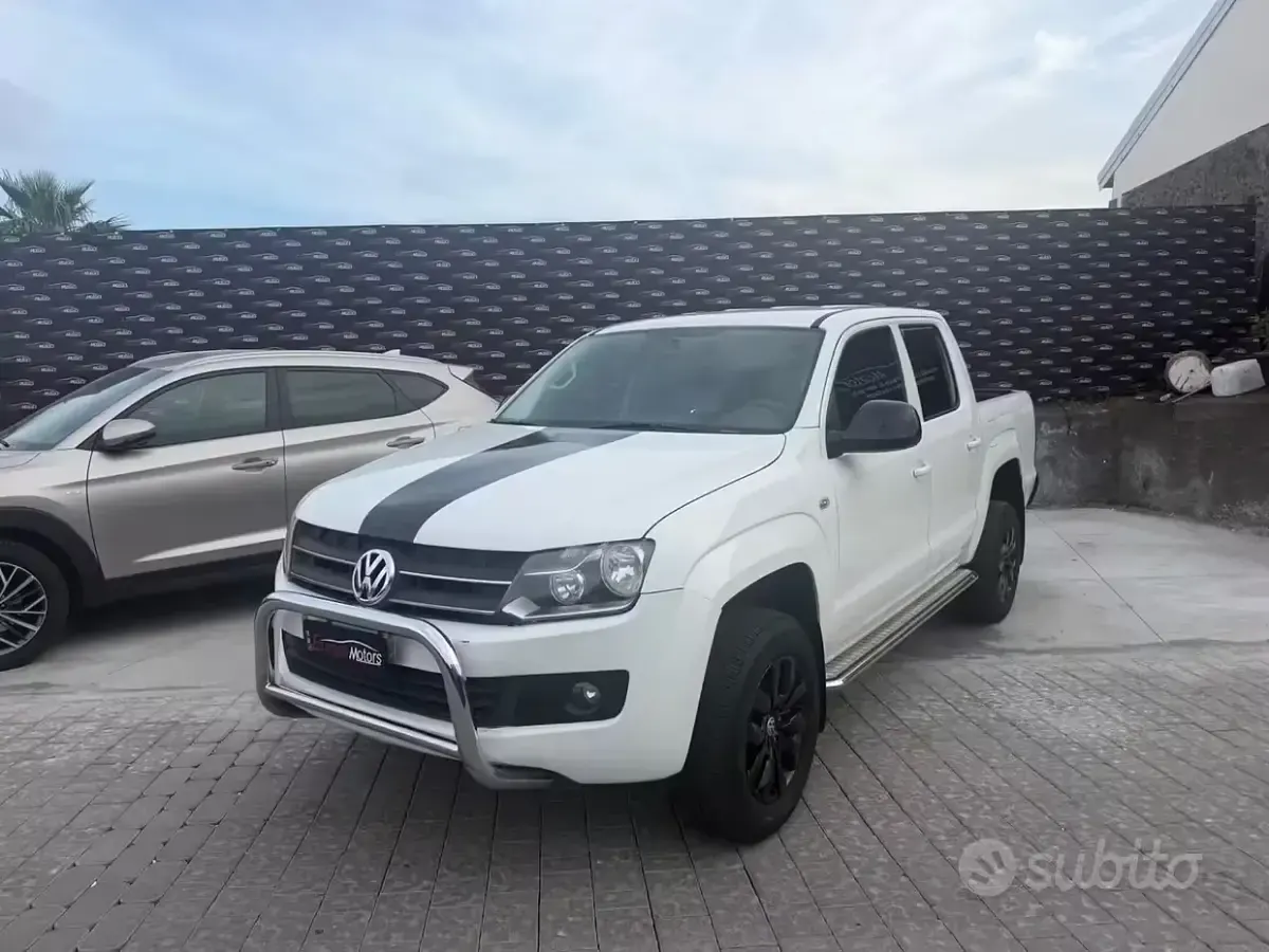 Begagnad VW Amarok Highline 163 HK (119 kW) 2012 Vit Pickup