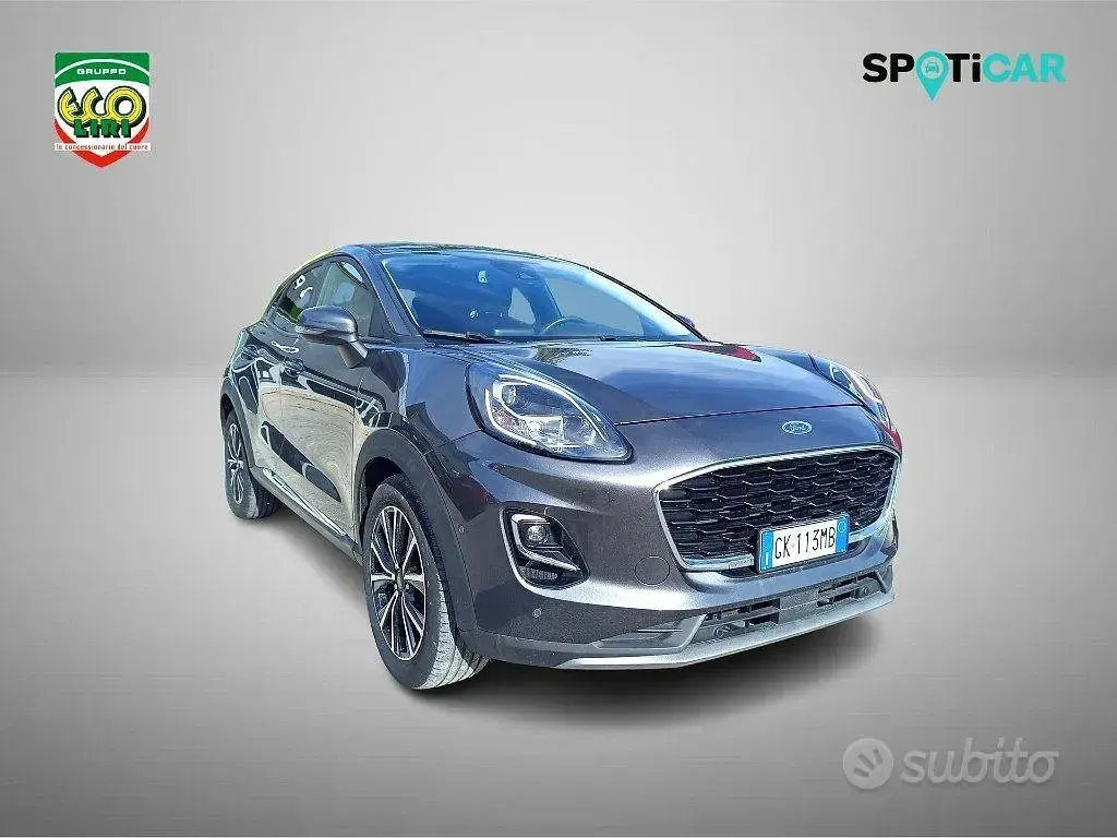 Usata Ford Puma Titanium 125 CV (91 kW) 2022 Grigio SUV