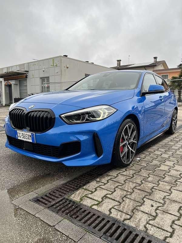 Usata BMW 128 M Sport 265 CV (194 kW) 2022 Blu/azzurro Berlina