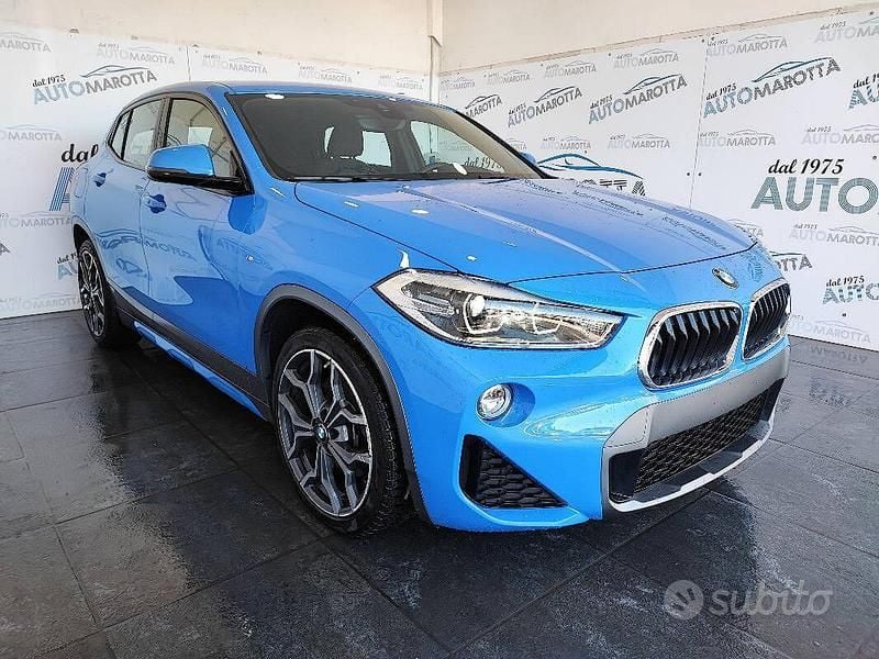 Usata BMW X2 M Sport 192 CV (141 kW) 2019 Blu/azzurro SUV