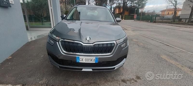 Usata Skoda Kamiq Ambition 89 CV (65 kW) 2022 Grigio SUV