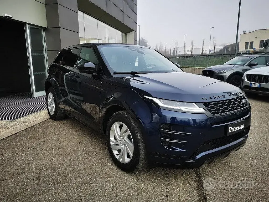 Usata Land Rover Range Rover evoque R-Dynamic 163 CV (119 kW) 2022 Blu SUV