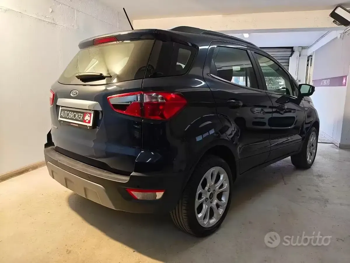 Usata Ford Ecosport Titanium 125 CV (91 kW) 2021 Blu SUV