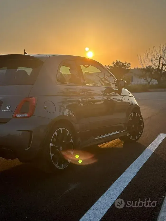 Usata Abarth 595 100 CV (73 kW) 2007 Grigio Berlina