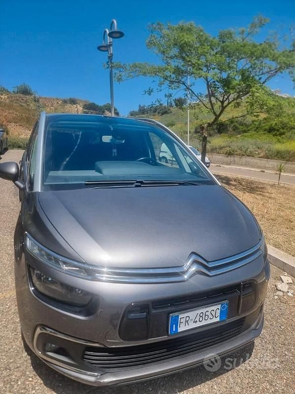 Usata Citroën C4 131 CV (96 kW) 2018 Grigio Monovolume