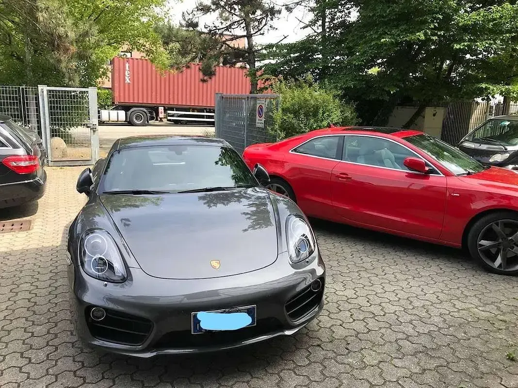Usata Porsche Cayman 325 CV (239 kW) 2015 Grigio Coupé