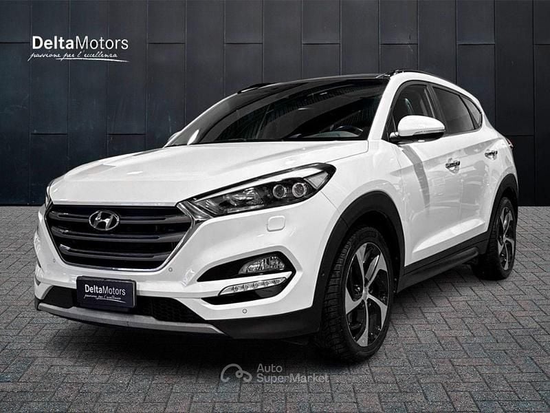 Bianco Usata 2017 Hyundai Tucson Xpossible SUV | 15.750 € (Ottimo prezzo) - Immagine 1/4