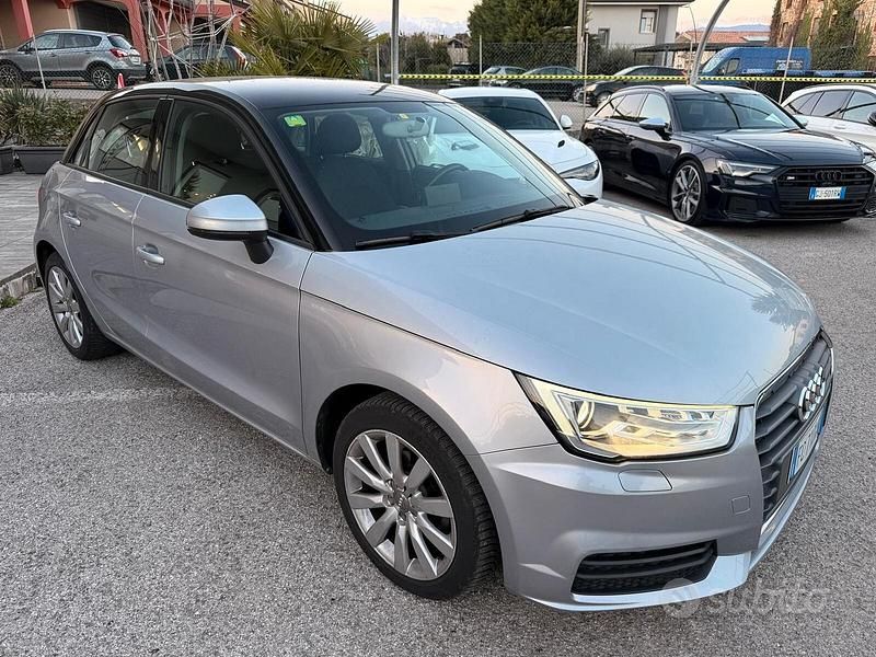 Usata Audi A1 90 CV (66 kW) 2016 Grigio Utilitaria