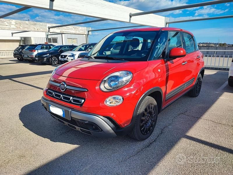 Rosso Usata 2022 Fiat 500L Red Monovolume | 13.700 € (Ottimo prezzo) - Immagine 1/4