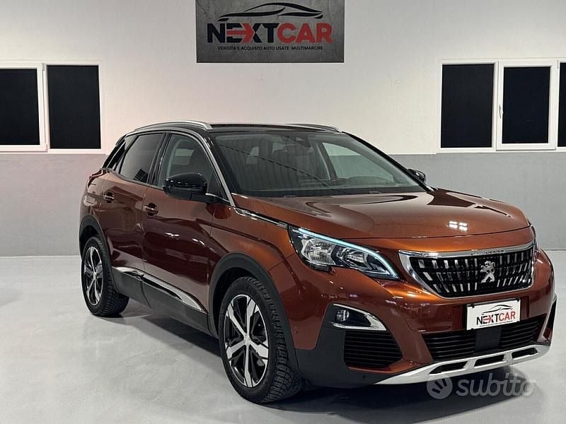 Usata Peugeot 3008 131 CV (96 kW) 2019 Marrone SUV