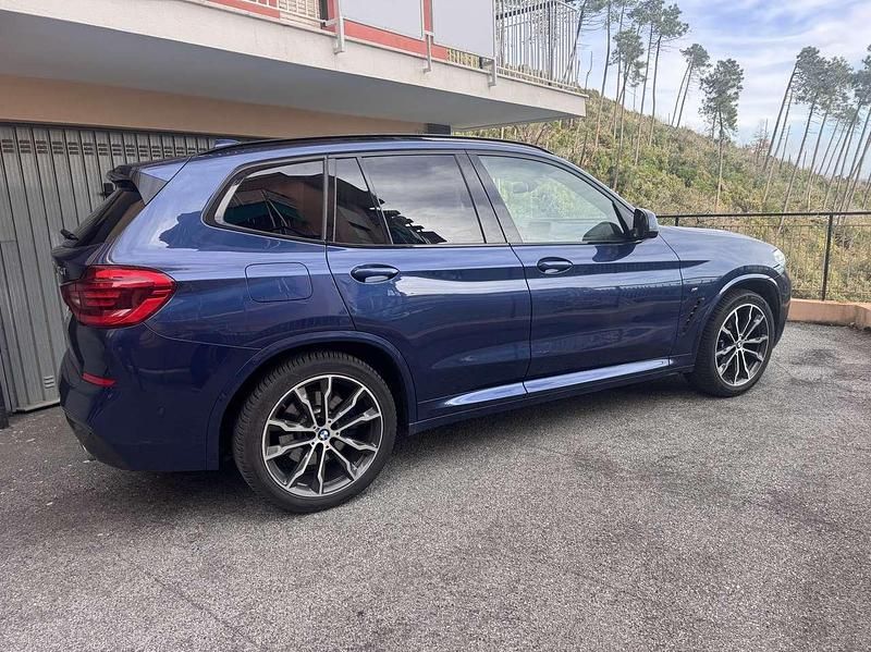 Usata BMW X3 M Sport 190 CV (139 kW) 2018 Blu/azzurro SUV