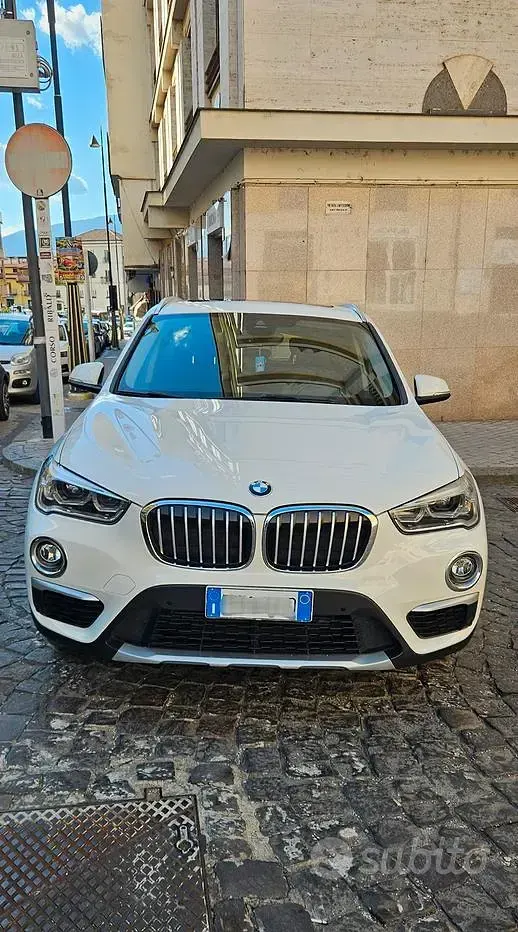 Usata BMW X1 xLine 150 CV (110 kW) 2019 Bianco SUV