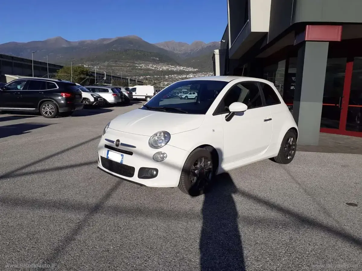Usata Fiat 500S S 69 CV (50 kW) 2015 Bianco Berlina