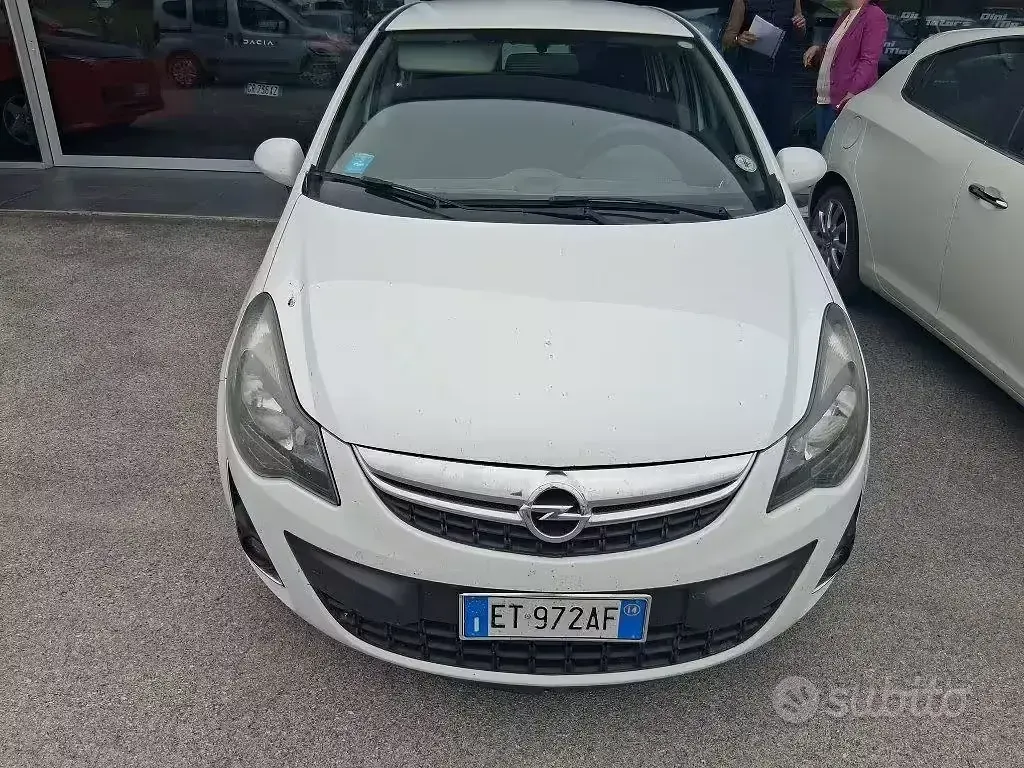 Usata Opel Corsa Sport 75 CV (55 kW) 2014 Bianco Utilitaria