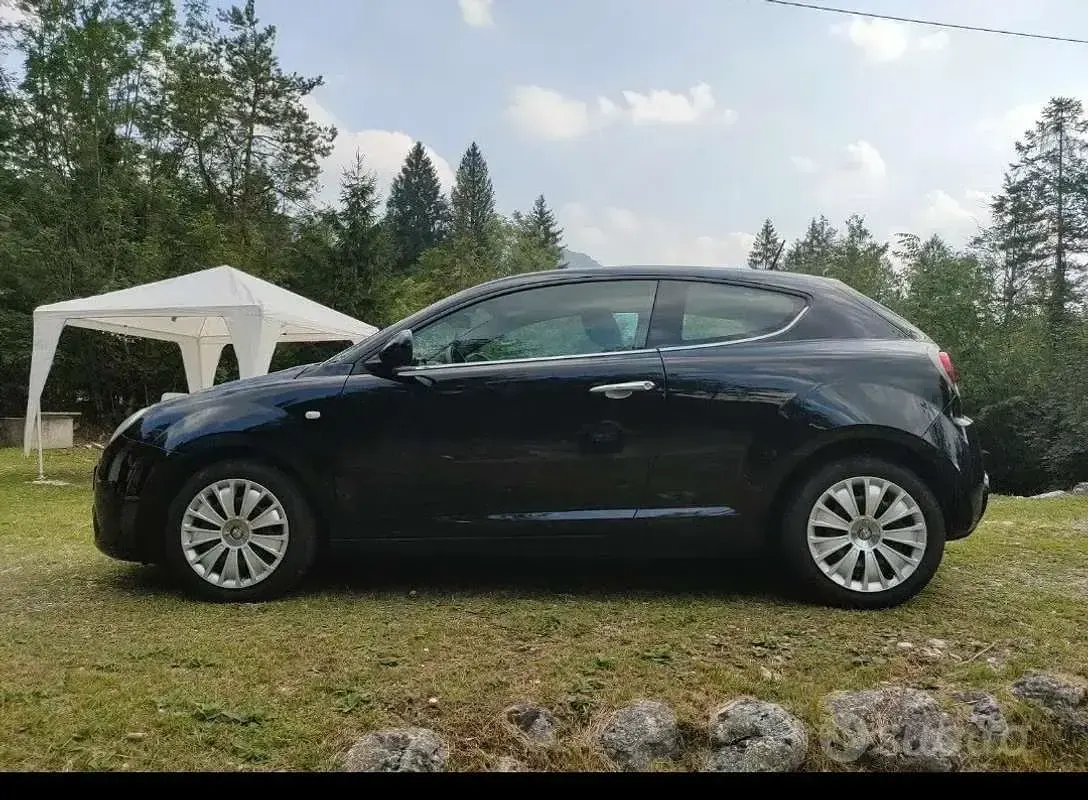 Usata Alfa Romeo MiTo Progression 79 CV (58 kW) 2010 Nero Utilitaria