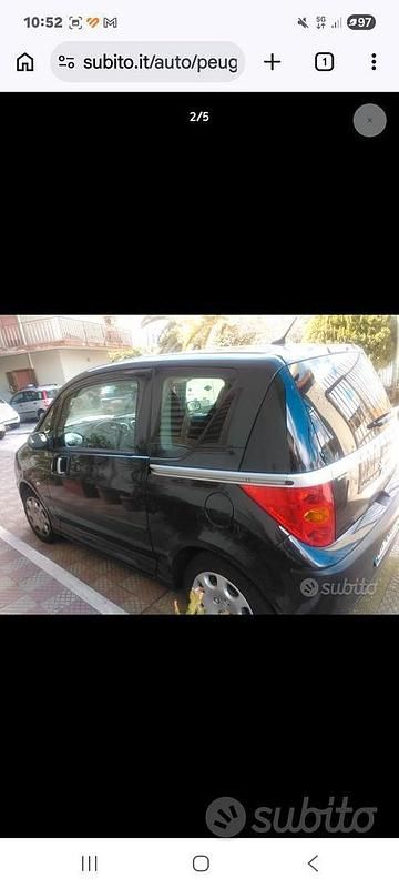 Usata Peugeot 1007 2008 Nero Monovolume