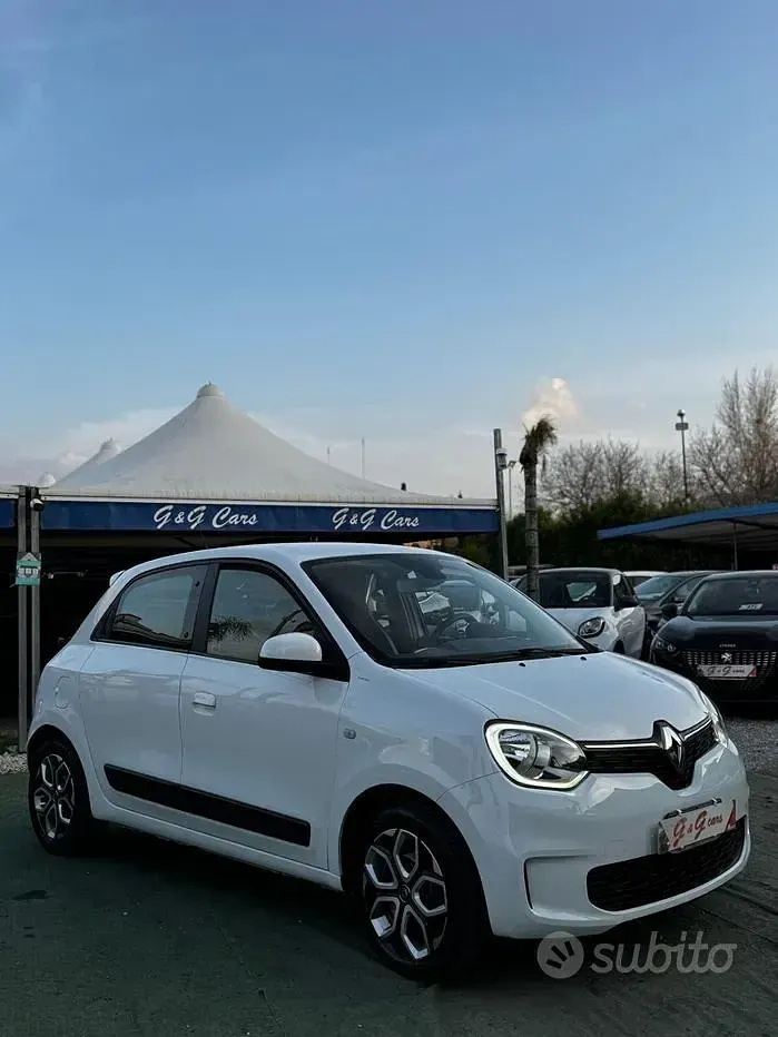 Usata Renault Twingo SE 69 CV (50 kW) 2019 Bianco Utilitaria