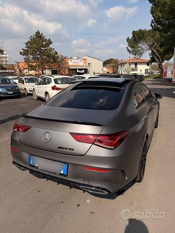 Usata Mercedes CLA200 2019 Grigio Berlina