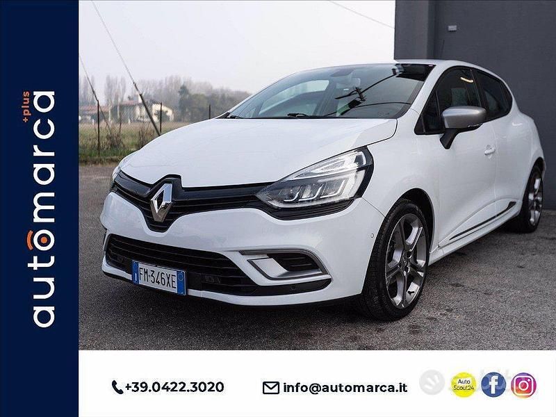 Usata Renault Clio IV Intens 110 CV (80 kW) 2018 Bianco Berlina