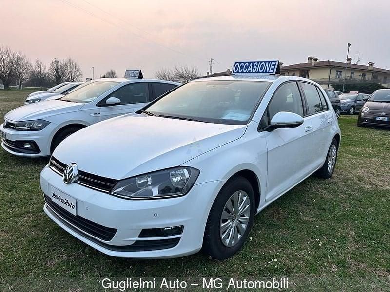 Usata VW Golf VII Trendline 86 CV (63 kW) 2016 Bianco Berlina