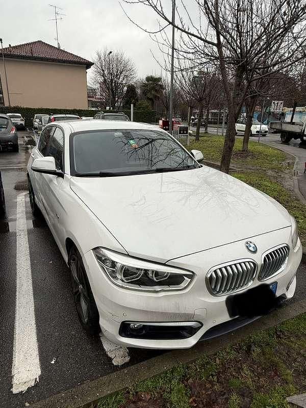 Usata BMW 118 150 CV (110 kW) 2017 Bianco Utilitaria