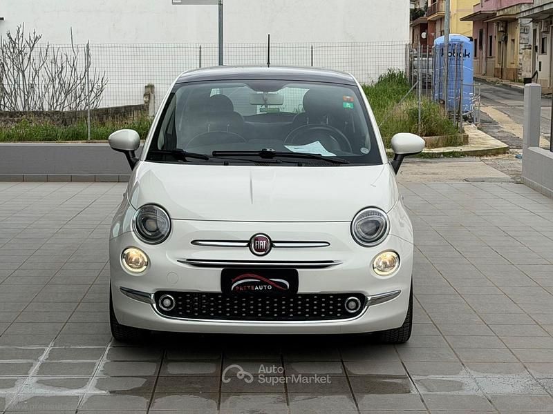 Usata Fiat 500 Lounge 95 CV (69 kW) 2018 Bianco Berlina