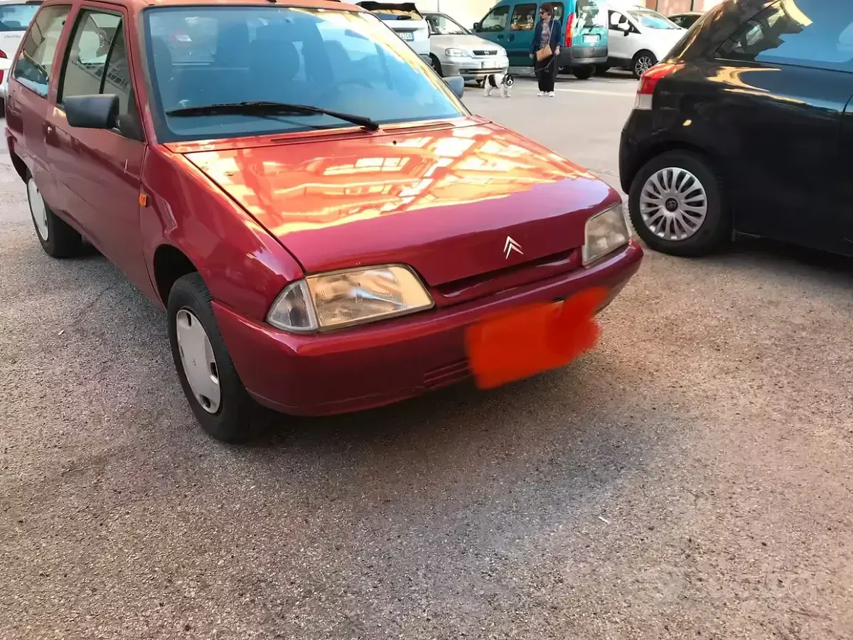 Usata Citroën AX 44 CV (32 kW) 1997 Rosso Utilitaria