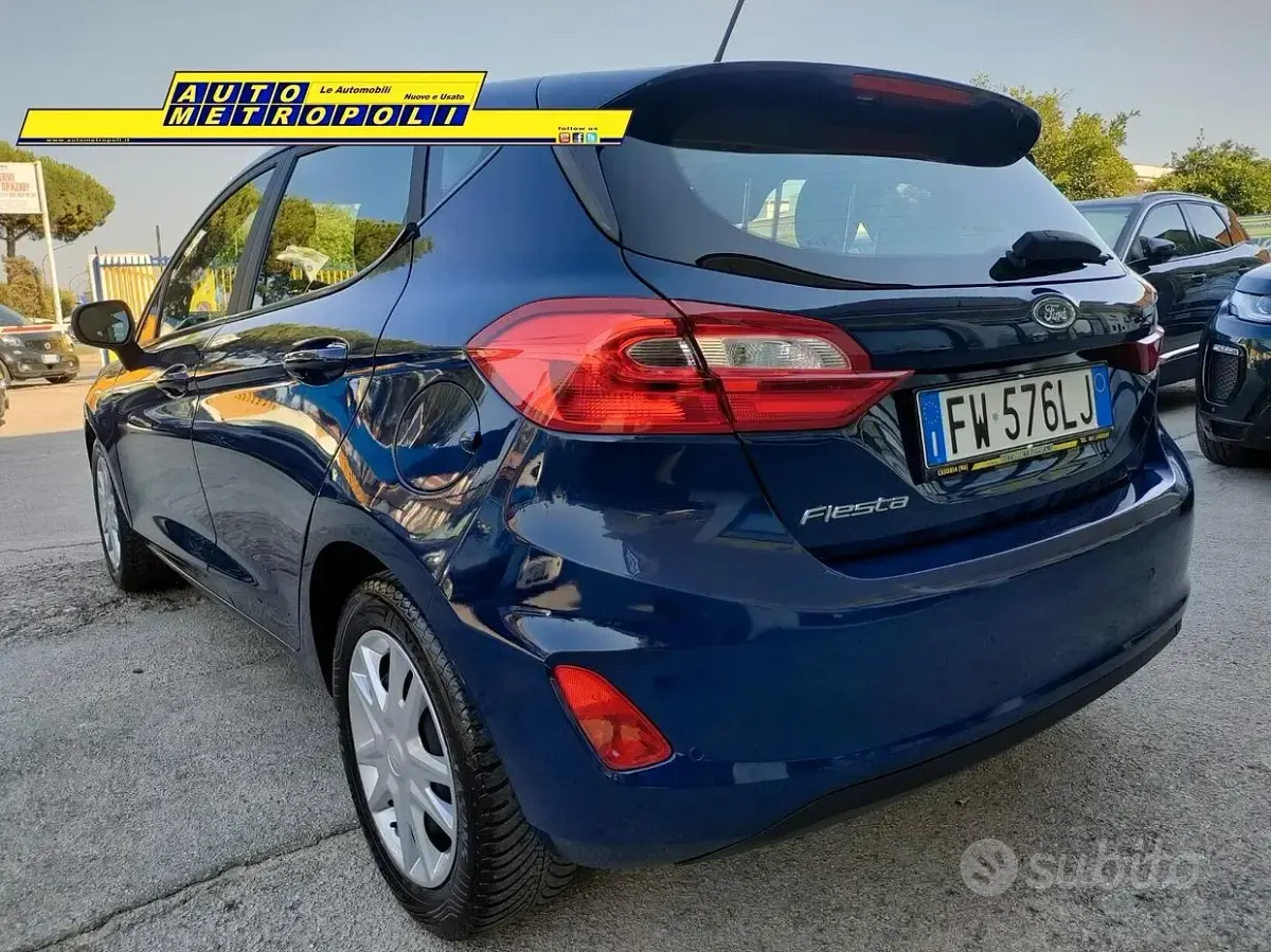Usata Ford Fiesta Business Edition 86 CV (63 kW) 2019 Bluazzurro Utilitaria