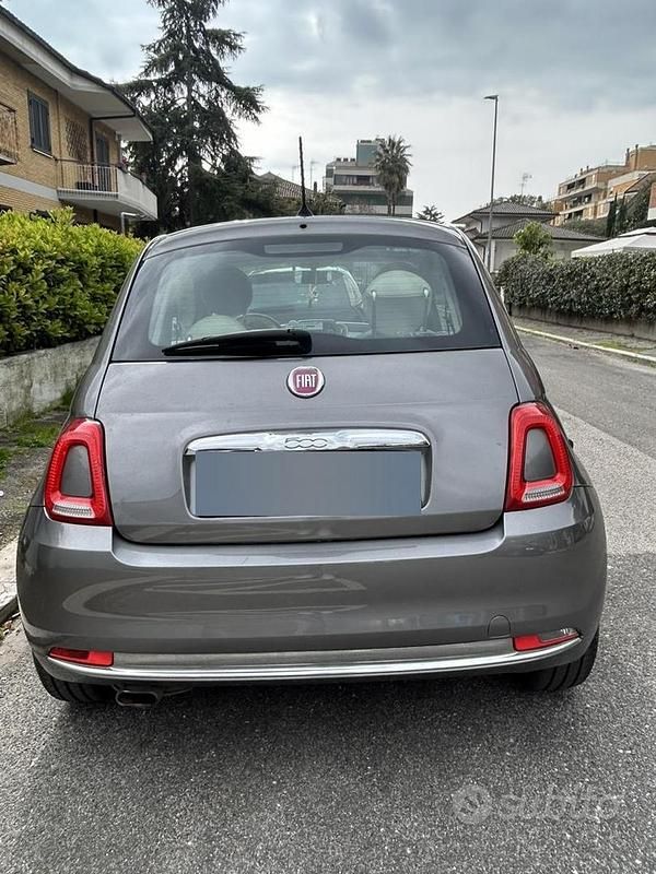 Usata Fiat 500 Lounge 69 CV (50 kW) 2015 Grigio Utilitaria